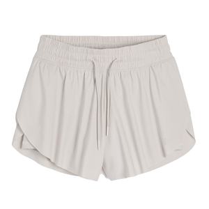 Pantalones cortos ajustados Súper suaves y cómodos para mujer, algodón informal de verano con cintura elástica, patrón de aleteo, decoración, tela elástica - Product Image 4