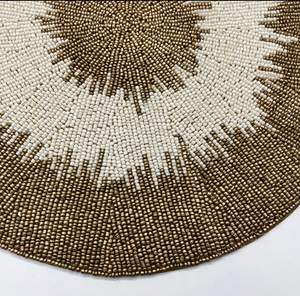 Handmade <b>Beaded</b> <b>Placemats</b> for Table Decoration - Product Image 2