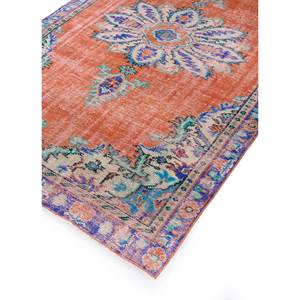 Alfombras de Lana Anudadas a Mano de Gran Tamaño, Diseño de Medallón Rojo y Naranja, para Sala de Estar o Pasillo - Pae-2671 - Product Image 2