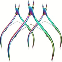 Pince à cuticules en acier inoxydable pour manucure et pédicure – Outil tendance pour débutants et professionnels