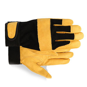 Protective durable leather farrier gloves wholesale custom heavy duty safety gloves Wholesale heavy duty farrier gloves - Product Image 6