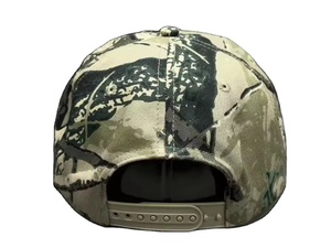 Casquette de chasse camouflage à 5 panneaux, non structurée, en coton, avec cordon, personnalisable, imprimée camouflage - Product Image 5