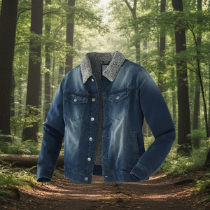 เสื้อแจ็คเก็ตยีนส์ผู้ชาย Terrax Workwear ไซส์ L สไตล์กางเกงยีนส์ที่สวมใส่สบาย - Product Image 3