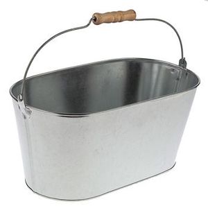 Customized shape and size galvanized wine <b>tub</b> with <b>metal</b> stand unique design wine bucket by Indian <b>metal</b> world - Product Image 5