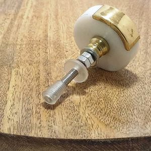 Boutons en marbre blanc Grands boutons en marbre les plus vendus avec une taille de forme de couleur personnalisée Fabriqué en Inde Article - Product Image 6