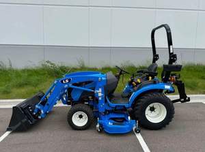 LS <b>Small</b> Farm Agriculture Tractor 4x4 Mini Front End Loader Backhoe Good Engine Cheap Buy for <b>Lawn</b> <b>Mower</b> Gear Core Component - Product Image 2