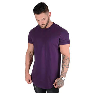 Camiseta deportiva con logotipo de sublimación personalizada 95 algodón 5 Spandex camiseta interior transpirable para correr de secado rápido camiseta comprimida para hombres - Product Image 2