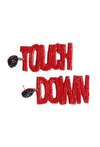 Mignon Travail Manuel Perlé Football Broderie Jeu Jour Boucle D'oreille Belle Designer De Luxe Fantaisie À La Mode Choix Premium Top Pour Fille - Product Image 3