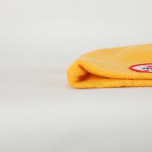 Gorro de esquí cálido de invierno Unisex 100%, gorro acrílico teñido de alta calidad, estampado de hojaldre, parche bordado personalizado, logotipo disponible para - Product Image 6