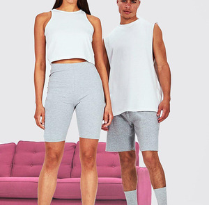 Conjunto Deportivo de Verano Personalizado para Mujer, 2 Piezas, Unisex, con Estampado, Camiseta de Manga Corta y Pantalones Cortos de Verano para Hombre - Product Image 3