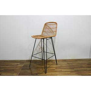 Comhome-Banc de jardin en rotin élégant avec accoudoirs pour des sièges confortables - Product Image 2