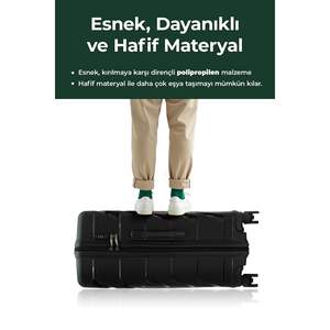 Maleta Copella de 55 CM de Polipropileno, Tamaño de Cabina, Irrompible y Duradera, Multicolor, para Adultos Unisex - Product Image 5