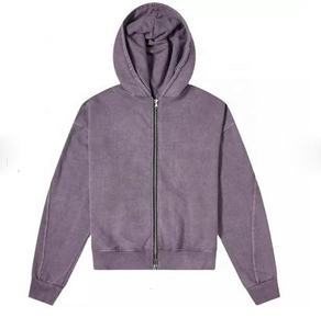 Sudaderas con capucha de talla grande para hombre personalizadas, pantalones de chándal lavados informales con estampado de soplo, forro polar ligero para invierno, suministro ODM - Product Image 1