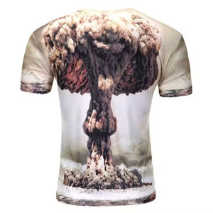 T-shirts pour hommes de haute qualité 100% polyester Impression par sublimation Entraînements Sports Dernières options de conception personnalisées - Product Image 2