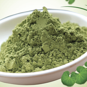 ผงใบบัวบกแบบ Asiatica ผงสมุนไพรออร์แกนิกสำหรับชาเครื่องดื่มเพื่อสุขภาพและมาสก์แถม100% - Product Image 1