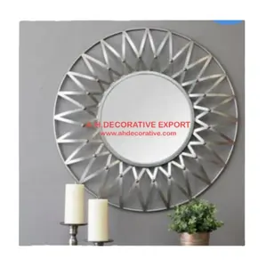 现代设计镜框墙面装饰镜低价高品质手工设计师浴室挂镜