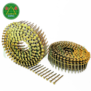 Clous de bobine de fil de palette de 1-1/4 "x 0.083 avec tige lisse/anneau/vis, taille personnalisée pour la fabrication de palettes depuis l'usine du Vietnam - Product Image 1