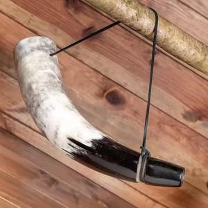 Tanduk de Buey Natural Hecho a Mano, Shofar Ideal para Eventos Religiosos y Apto para Reventa - Product Image 3