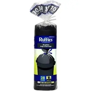 ถุงขยะครัวทรงสูง Ruffie Pro 13 แกลลอน แบบผูกปิด 120 ใบ - Product Image 4