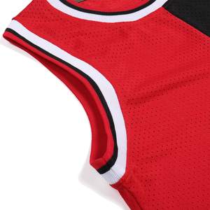 Maillots de basket-ball sur mesure en gros, respirants, grande taille, 100% polyester, vêtements de sport - Product Image 4