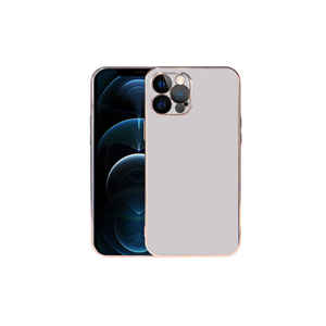 Étui en silicone de luxe Netzy SAFA Viyana Series pour iPhone 12 Pro Max, protection premium, coque de téléphone portable électro-plaquée XR - Product Image 1