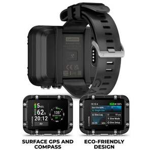 Ordinateur de plongée robuste Garmin Descent X30, GPS de surface - Product Image 3