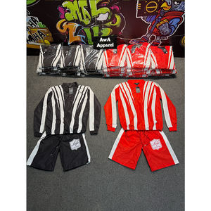 Confortable à porter ensembles de shorts pour hommes en quantité en vrac fabrication professionnelle vêtements de rue hommes ensembles courts en bas quantité minimale de commande - Product Image 1