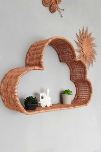 2025ตกแต่งบ้านพร้อมชั้นวางของเมฆทอประดับสถานรับเลี้ยงเด็กสไตล์โบฮีเมียน - Product Image 3