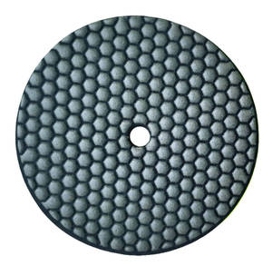 Disques de polissage diamantés secs en nid d'abeille de 6 pouces / 150 mm, motif hexagonal, pour granit, marbre, béton - Product Image 1