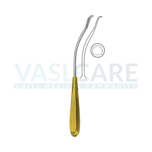 Disector Facial Vaslcare de 22.5 cm, Retractor de Media Curvatura para Estiramiento Facial de Frente, Instrumentos Quirúrgicos de Acero Inoxidable, Plástico - Product Image 5