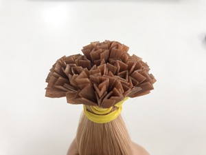 Precio al por mayor, extensión de cabello con punta en V, 30 pulgadas, color más claro, 100% pelos vírgenes vietnamitas - Product Image 3