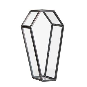 Cosmetic <b>Jewelry</b> <b>Storage</b> Organizer Metal Decor Glass Coffin Shaped Packaging Box Big Luxury Coffin Bracelet Trinket <b>Jewelry</b> - Product Image 3