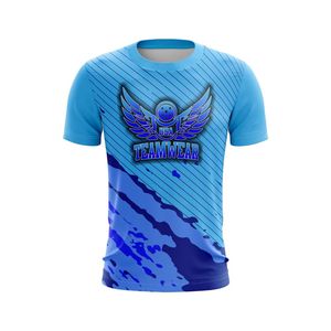 Camisetas tecnológicas de algodón 100% para hombre, Camiseta holgada de manga corta con cuello redondo, camiseta bordada con estampado personalizado alto para hombre - Product Image 3