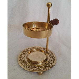 Quemador de incienso de carbón de calidad Superior, difusor de aceite de fragancia derretida de Mesa para el hogar, cuenco ajustable, latón de Metal de la mejor calidad - Product Image 5