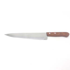 Venta al por mayor personalizado de calidad superior OEM ODM directo de fábrica Ultra Sharp High Carton cuchillo de Chef de acero inoxidable con mango de madera - Product Image 5