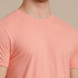 Vêtements pour hommes de couleur rose, respirants, à séchage rapide, vêtements décontractés d'été, t-shirts pour hommes - Product Image 2
