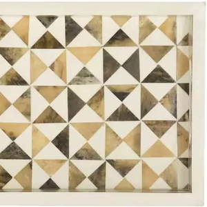 Bandeja de Servicio Moderna con Incrustaciones de Resina Ecológica, Decoración para Fiestas, Vajilla para Cocina, Catering, Desayuno, Almuerzo, Cena - Product Image 1