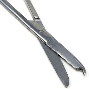 Tijeras Veterinarias de Acero Inoxidable para Vendajes Lister, Instrumento Profesional para el Cuidado de Heridas en Animales - Product Image 1