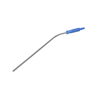 ENT Zoellner Tubo de succión Grado médico Mango recubierto de azul Limpieza manual Stilett Debakey Tubo de succión cardíaca Certificado MOL - Product Image 3