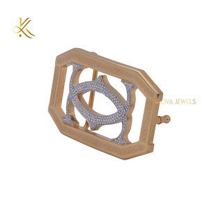 Hebilla de Cinturón Artesanal de Plata de Ley 925, Accesorio de Moda de Estilo Occidental de Lujo, Diseño Elegante y Atemporal para Hombres y Mujeres - Product Image 2