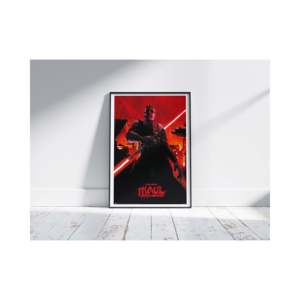 Póster de Star Wars de estilo moderno, Darth Maul Shadow Lord, arte de pared en papel de 61x91,5 cm - Product Image 3