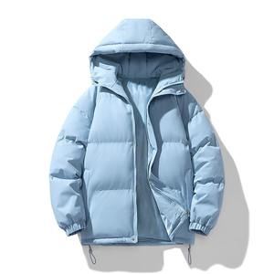 Veste matelassée d'hiver décontractée de haute qualité pour hommes et femmes, nouvelle collection, respirante, avec fermeture éclair - Product Image 5