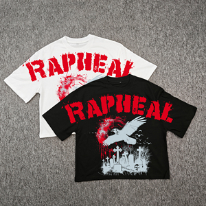 Wholesale Oversized <b>T</b>-<b>Shirt</b> Men's <b>Thick</b> Oversized Tshirt Drop Shoulder Blank <b>T</b> <b>Shirt</b> for Men Streetwear Oversized Tee - Product Image 6