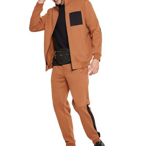 Chándal de Lana y Poliéster de Corte Regular y Largo para Hombre, Tendencia en Chándales 2025 - Product Image 4