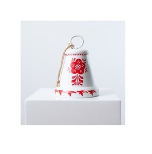 Christmas <b>Tree</b> Hanging Decoration Set of 3 Metal Start <b>Tree</b> and Heart Shaped Red Painting design - Product Image 2