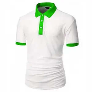 Tùy Chỉnh Polo T-Shirts Unisex Đồng Bằng 2024 Mới Phong Cách Thời Trang Tùy Chỉnh Thực hiện Mens Polo T-Shirts Giá Rẻ Giá
