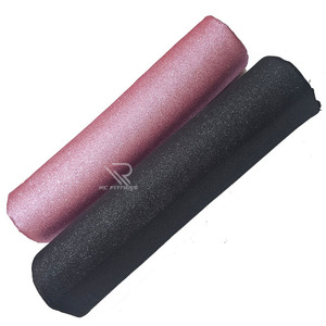 Coussinets de barre d'haltères personnalisés RC Fitness Wear en cuir PU et mousse NBR antidérapants, couleur et logo personnalisés pour usage unisexe en fitness - Product Image 5
