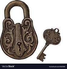 Best Quality Antique Iron Padlock &amp; <strong>Keys</strong> Vintage Style <strong>Lock</strong> With 2 <strong>Keys</strong> Working Condition <strong>Locks</strong> for Security Decor Perpouse - Product Image 5