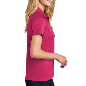 100% algodón orgánico mujer verano para Polos logotipo bordado personalizado tela Oxford de alta calidad suave Casual mejor precio - Product Image 5