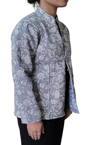 Fabricant et grossiste veste réversible faite à la main vêtements d'extérieur d'hiver veste matelassée en coton pour femmes manteau fait main demoiselle d'honneur - Product Image 5